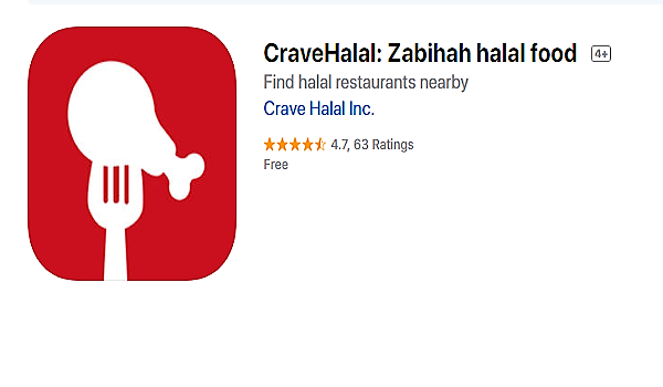 Aplicación que muestra 300 restaurantes halal de Rusia