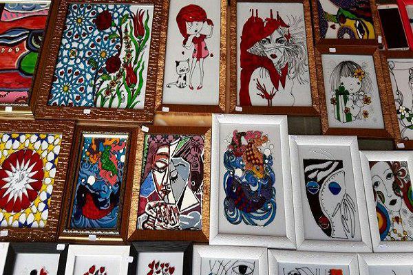 مراسم اختتامیه نمایشگاه صنایع دستی هنرمندان بسیجی در آمل
