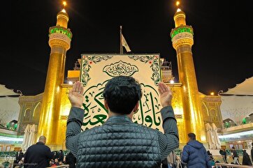 İmam Məhəmməd Təqinin (ə) mövludu ərəfəsində İmam Əlinin (ə) hərəminin ab-havası