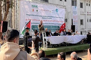 Qəzzada Əş-Şifa xəstəxanasının bir hissəsi bərpa olunaraq yenidən açıldı