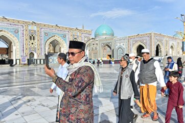 Indonesian Muslims Visit Imam Reza Shrine