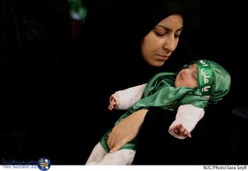 همایش شیرخوارگان حسینی در مهدیه تهران