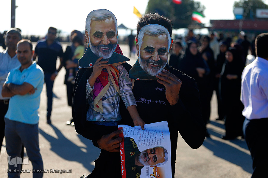 گردهمایی بزرگ سلیمانی‌ها در بندرعباس