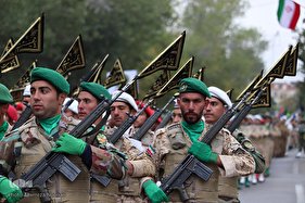 مراسم رژه نیروهای مسلح در اردبیل