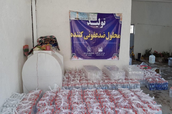 توزیع 12000 قوطی محلول ضدعفونی&zwnj;کننده در آمل