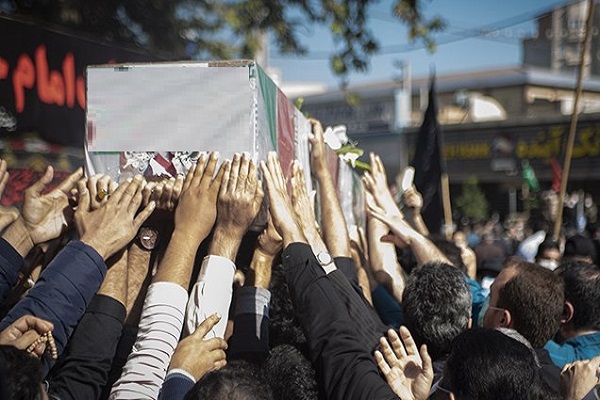 تشییع پیکر مطهر 10 شهید در مازندران تشییع پیکر مطهر 10 شهید در مازندران