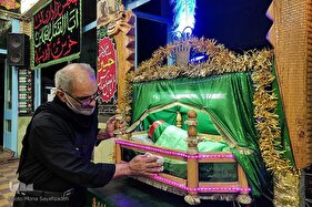 حسینیه ایران؛ عزاداری شب سوم محرم در عباسیه اهواز