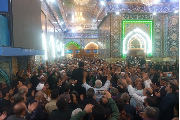 برگزاری دعای کمیل و ندبه در خیمه‌گاه حسینی