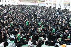 هم‌نوا با مادر علی اصغر(ع) در خراسان‌جنوبی + فیلم