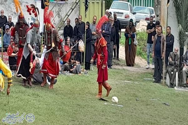 آیین تعزیه خوانی  در دودانگه ساری با قدمتی بیش از ۱۵۰ سال