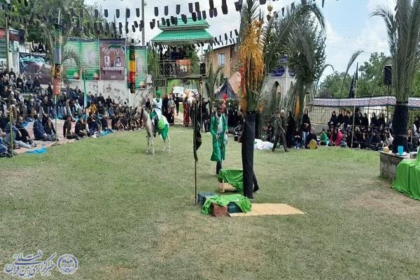 آیین تعزیه خوانی  در دودانگه ساری با قدمتی بیش از ۱۵۰ سال