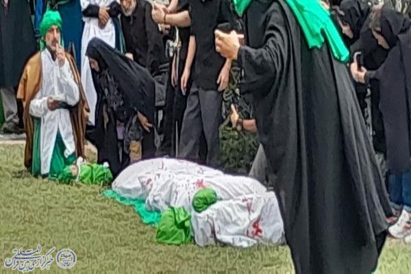 آیین تعزیه خوانی  در دودانگه ساری با قدمتی بیش از ۱۵۰ سال