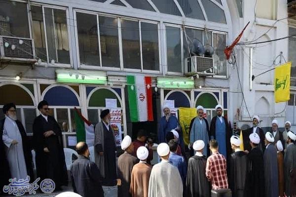 اجتماع ضد صهیونیستی طلاب، استادان و مبلغان شهرستان ساری