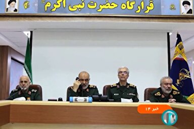 فیلم | لحظاتی از عملیات موشکی سپاه پاسداران در اراضی اشغالی