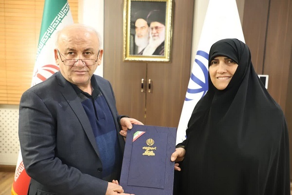 ام‌البنین محمدی به عنوان سرپرست اداره کل امور بانوان و خانواده استانداری مازندران
