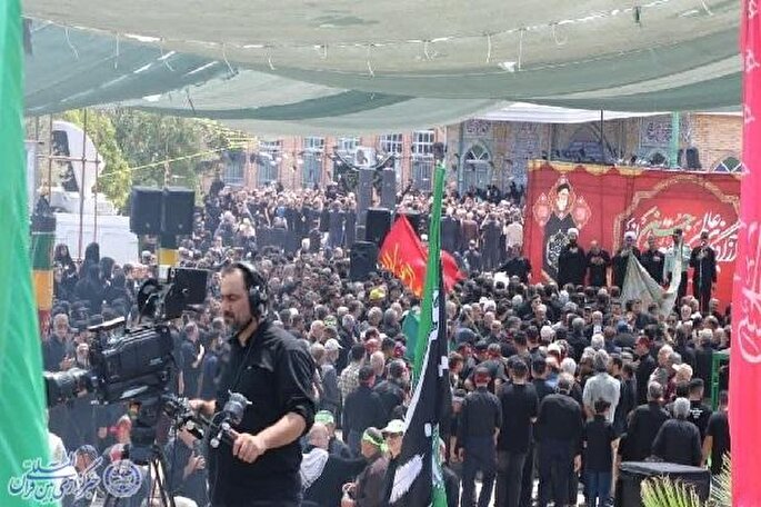 آیین عاشورای حسینی در بابلسر برگزار شد + عکس