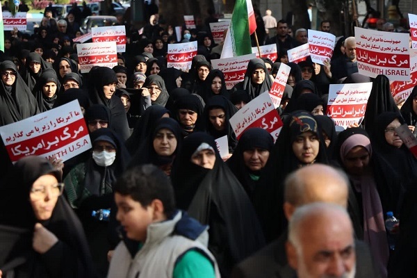 راه‌پیمایی محکومیت جنایات اسرائیل و حمایت از مردم مظلوم غزه و لبنان در ساری