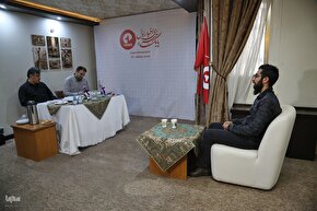 رقابت متسابقین در بخش حفظ استقامتی مسابقات سراسری قرآن کریم