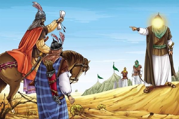 خطبه تاریخی امام حسین(ع) در روز عاشورا و آغاز نبرد کربلا