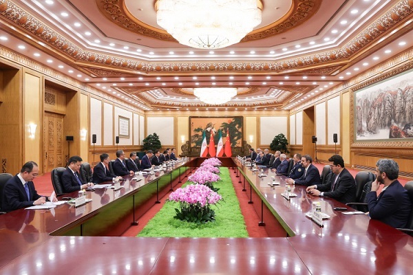 چین می‌تواند روی ایران به عنوان کشوری دوست و متحدی قوی حساب کند