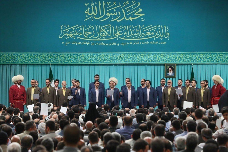 مراسم گرامیداشت میلاد پیامبر اکرم(ص) و امام صادق(ع) در حسینیه امام خمینی(ره)