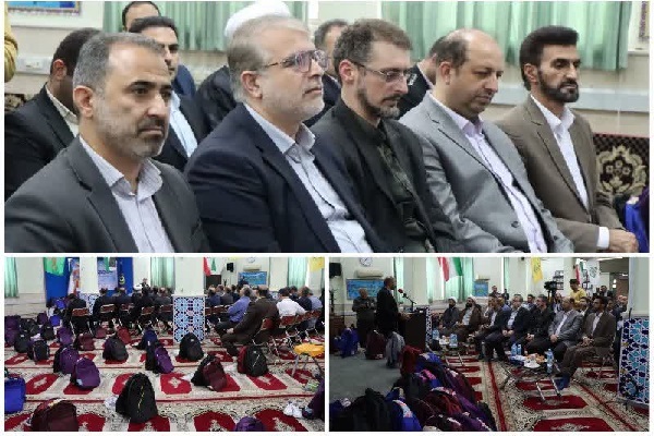 توزیع لوازم‌التحریر و کفش بین ۸۲۹ دانش‌آموز خانواده‌های زندانیان مازندران