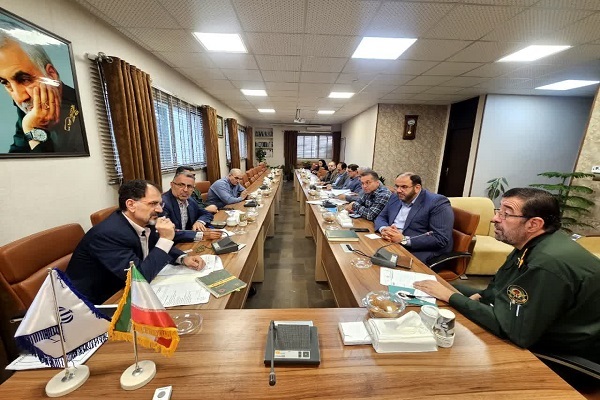 جلسه هماهنگی اقدامات استان مازندران در جنگ تحمیلی و دفاع مقدس ۱۲ روزه