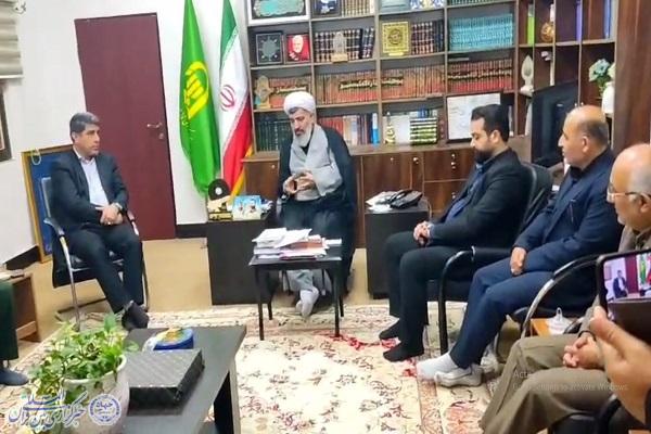 ارسالی // دیدار اعضای شورای فرهنگ عمومی بابلسر با امام جمعه به مناسبت روز فرهنگ عمومی و روز مازندران