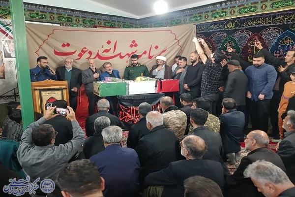 عکس دلدادگی مردم دودانگه در استقبال از شهید خوشنام شلمچه