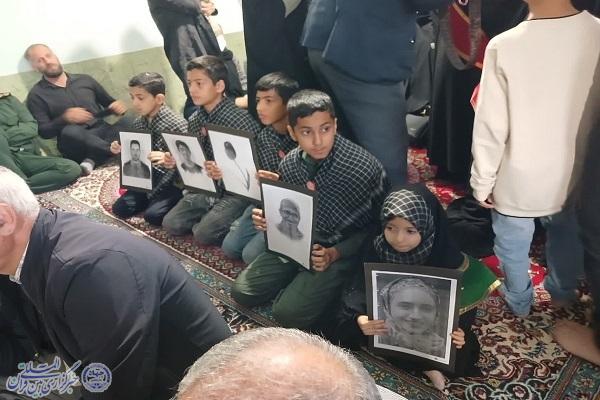 عکس دلدادگی مردم دودانگه در استقبال از شهید خوشنام شلمچه