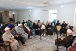 عکس | حضور نماینده ولی فقیه در  جمع طلاب حوزه علمیه المهدی رامسر