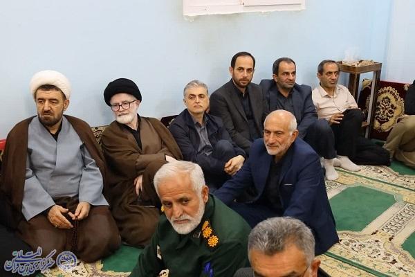 آیین باشکوه دومین روز عزاداری حضرت زهرا(س) در دفتر نماینده ولی‌فقیه در مازندران برگزار شد