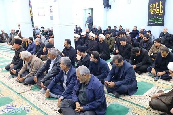 آیین باشکوه دومین روز عزاداری حضرت زهرا(س) در دفتر نماینده ولی‌فقیه در مازندران برگزار شد