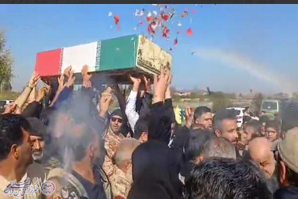 تشییع پیکر شهدای گمنام