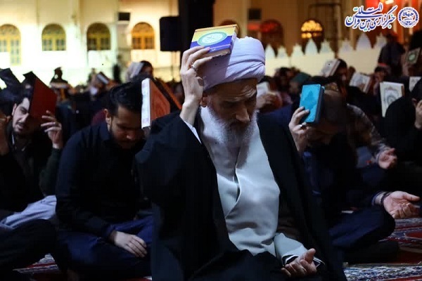 آیین احیای شب نوزدهم مصلی امام خمینی(ره)ساری