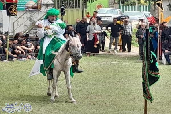 آیین تعزیه خوانی  در دودانگه ساری با قدمتی بیش از ۱۵۰ سال