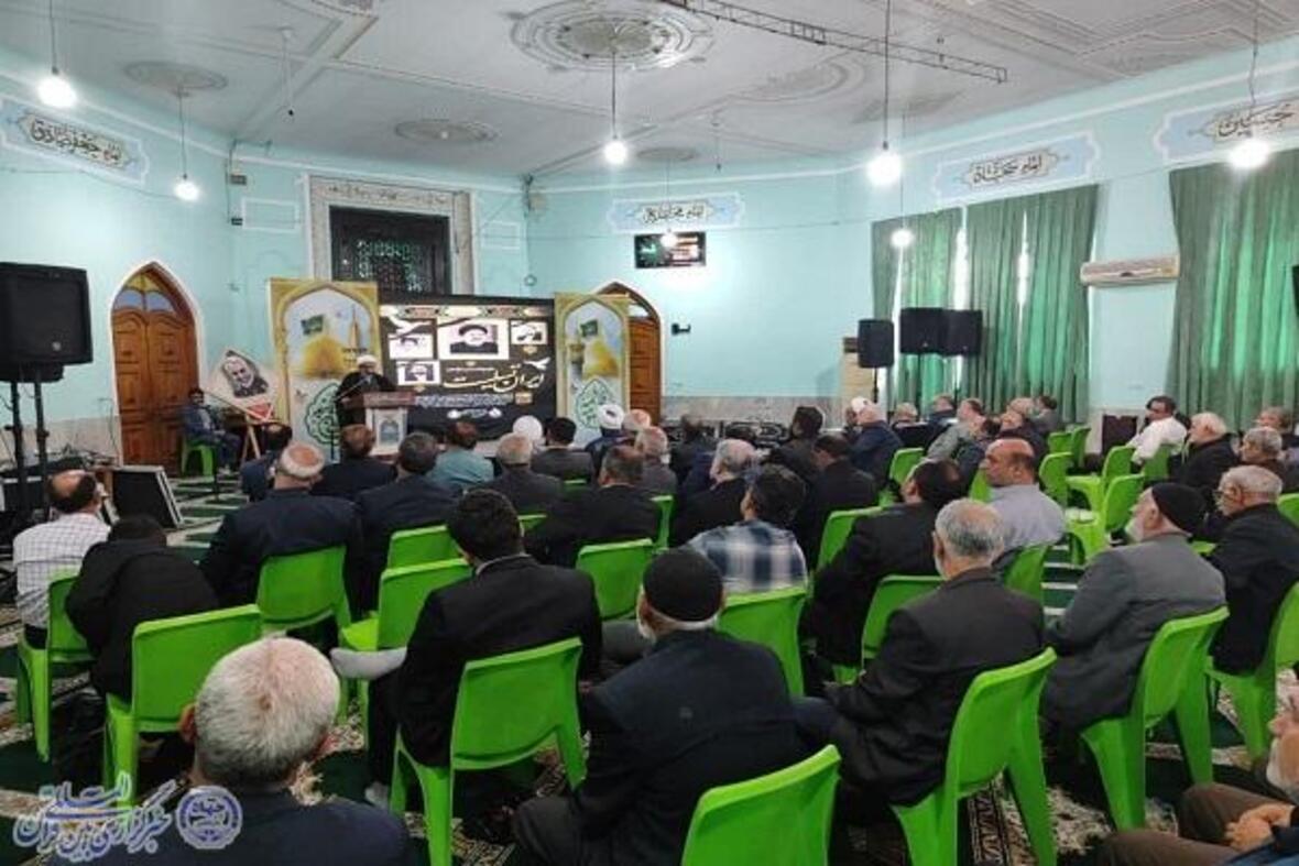 آیین عزاداری شهادت حضرت آیت‌الله رئیسی رئیس جمهور اسلامی ایران در بابلسر