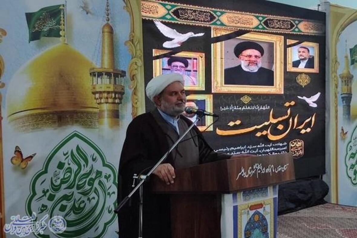 آیین عزاداری شهادت حضرت آیت‌الله رئیسی رئیس جمهور اسلامی ایران در بابلسر