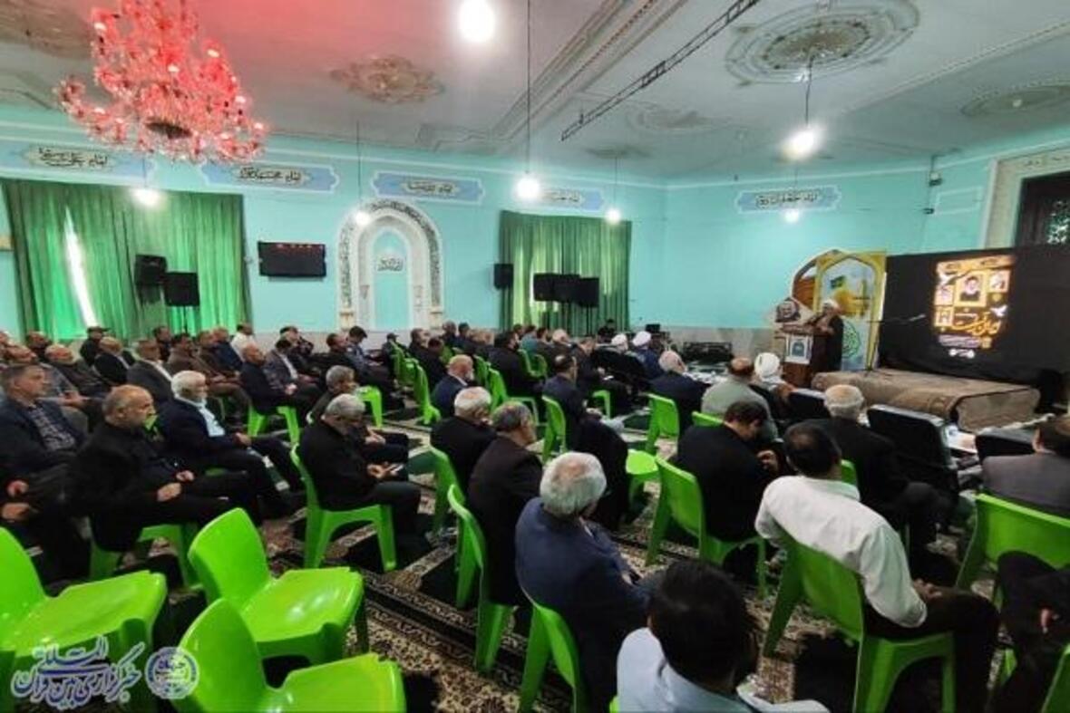 آیین عزاداری شهادت حضرت آیت‌الله رئیسی رئیس جمهور اسلامی ایران در بابلسر