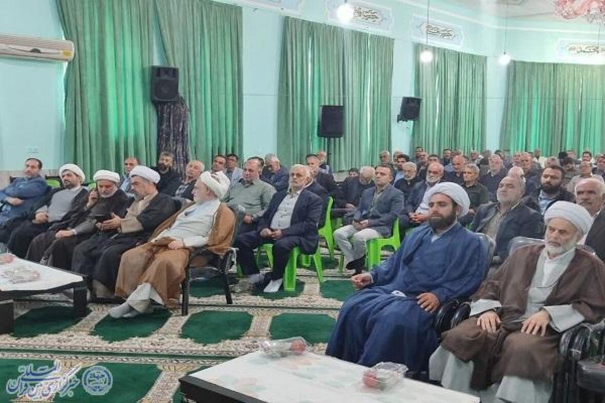 آیین عزاداری شهادت حضرت آیت‌الله رئیسی رئیس جمهور اسلامی ایران در بابلسر