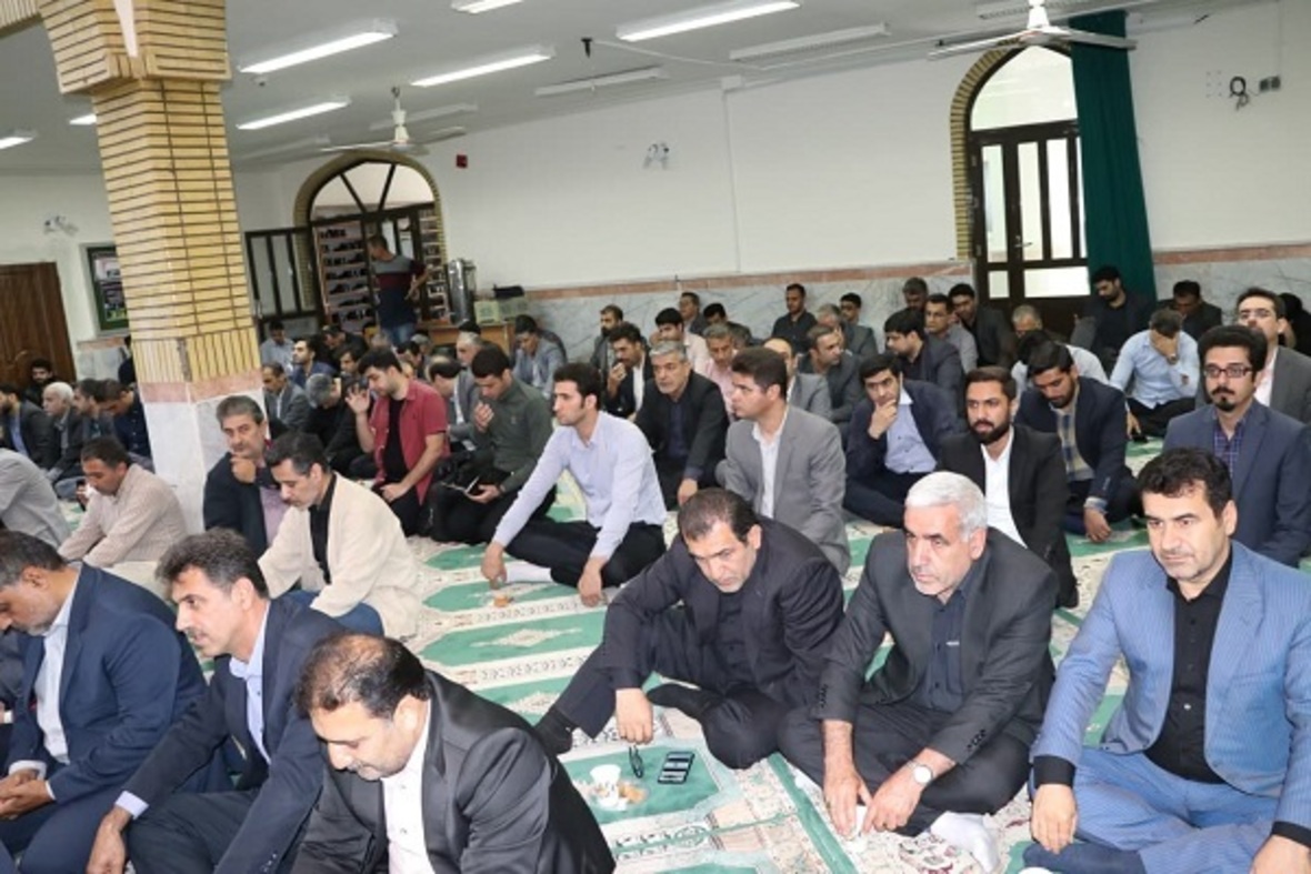 آیین یادبود و گرامیداشت  شهید آیت‌الله سیدابراهیم رئیسی  و هیئت همراه  در دانشگاه مازندران