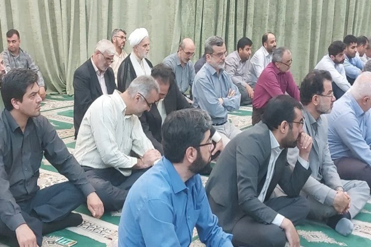 آیین اربعین شهدای خدمت در دانشگاه مازندران