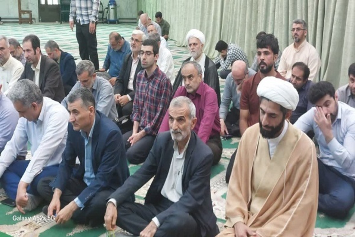 آیین اربعین شهدای خدمت در دانشگاه مازندران