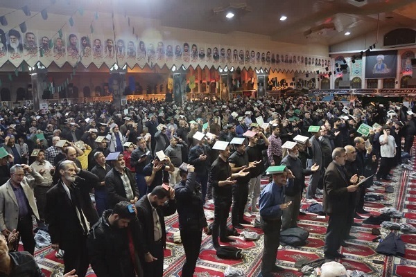 مراسم احیاء شب‌های قدر در مصلی امام خمینی (ره) ساری