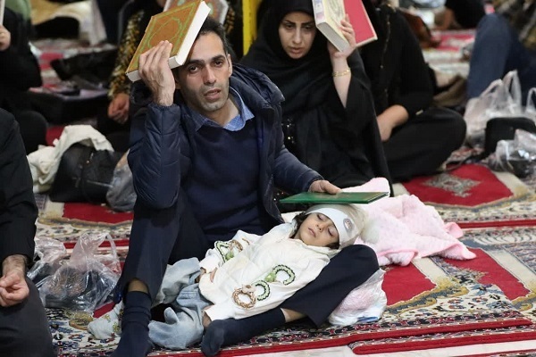 مراسم احیاء شب‌های قدر در مصلی امام خمینی (ره) ساری