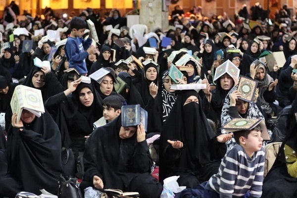 مراسم احیاء شب‌های قدر در مصلی امام خمینی (ره) ساری