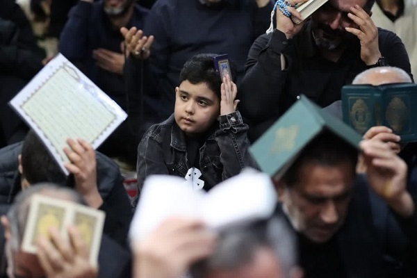 مراسم احیاء شب‌های قدر در مصلی امام خمینی (ره) ساری