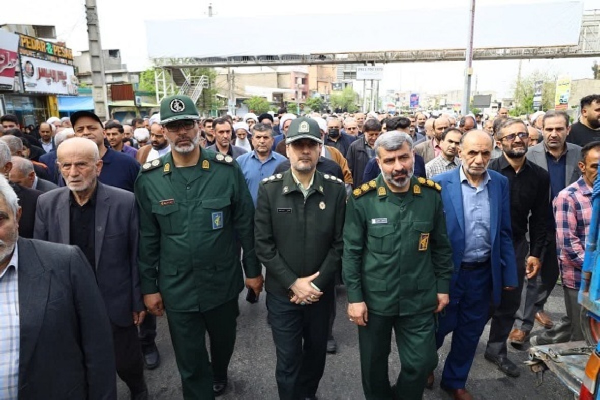 آیین تشییع پیکر حجت الاسلام والمسلمین حاج شیخ محمدعلی محمدی لائینی در نکا