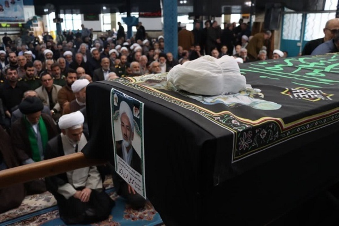 آیین تشییع پیکر حجت الاسلام والمسلمین حاج شیخ محمدعلی محمدی لائینی در نکا