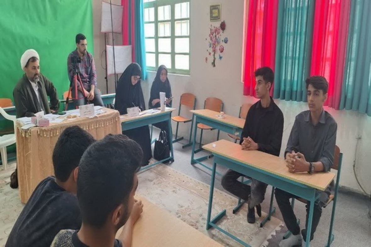 مرحله نهایی چهل و سومین دوره مسابقات قرآن، عترت و نماز دانش‌آموزان مازندران در رشته گفتمان مهدوی برگزار شد